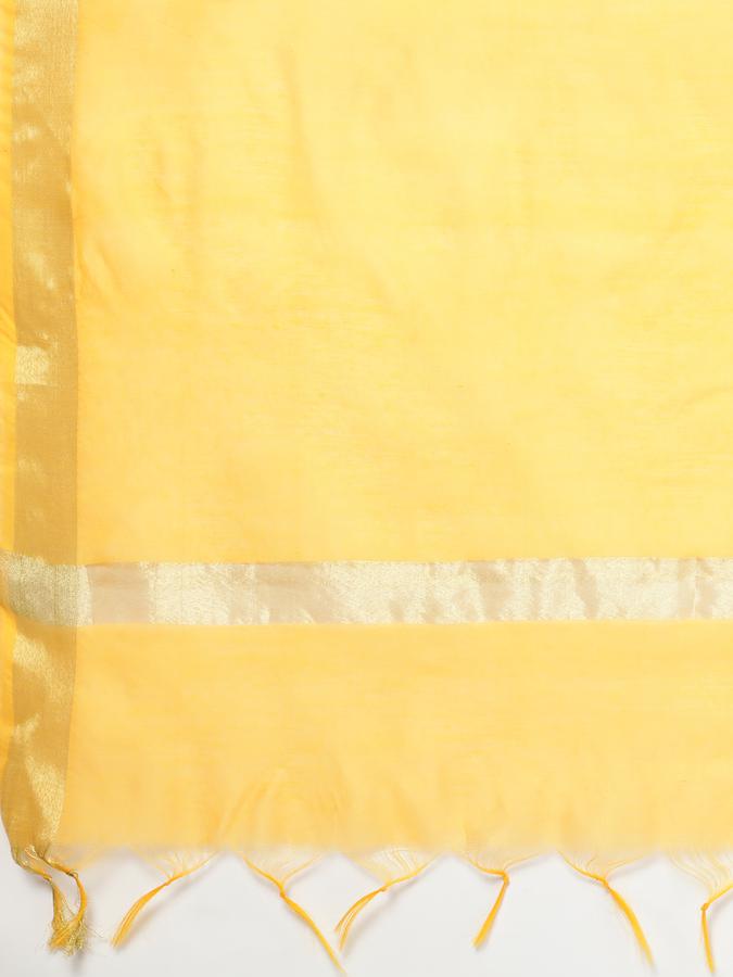 R&B Women Mustard Dupattas image number 3