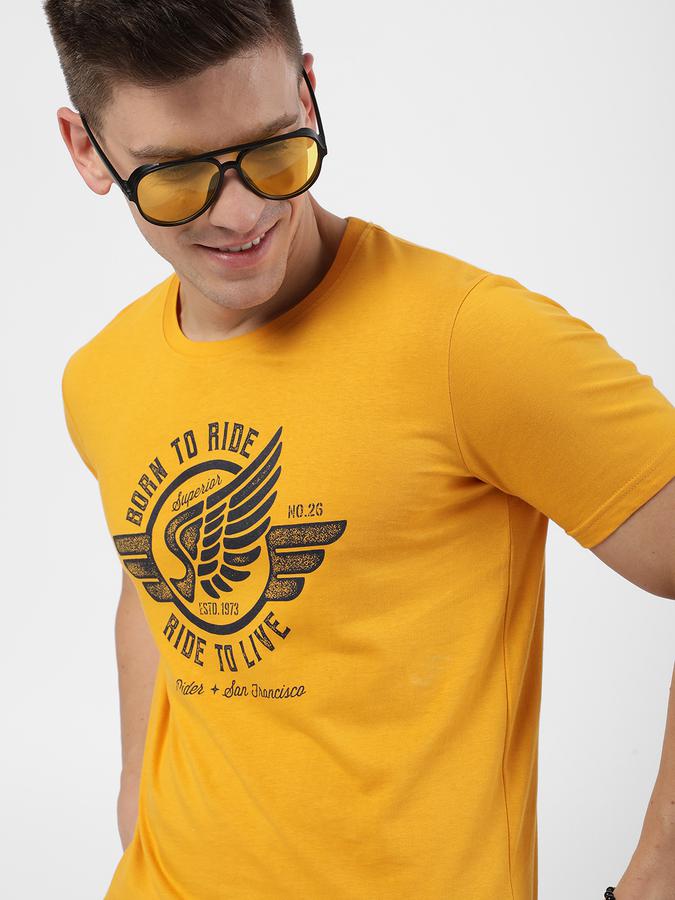 R&B Men Yellow T-Shirts image number 0