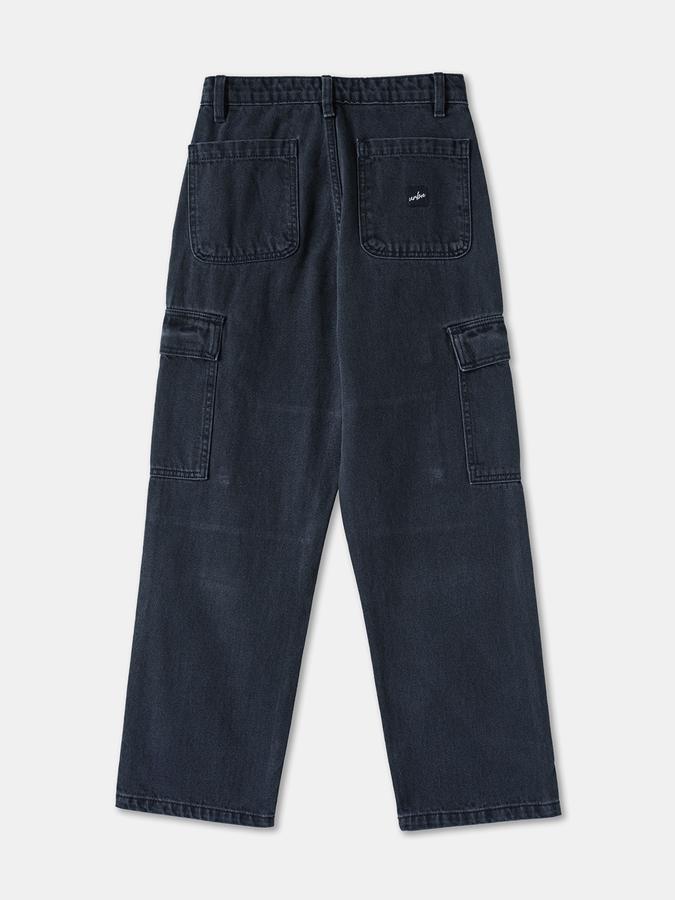 Boys Denim Straight Fit Button Waist Clean Look Jeans