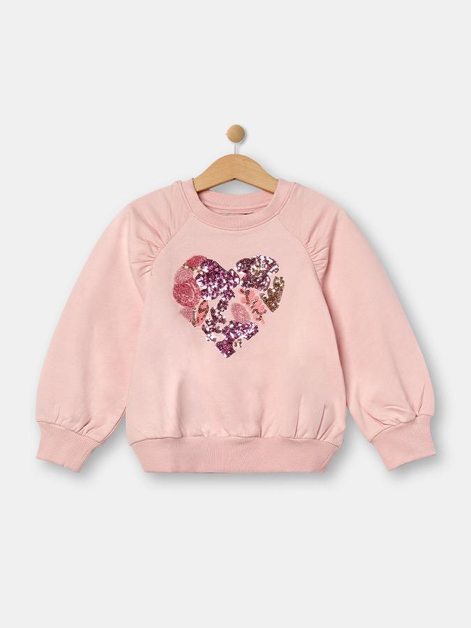 R&B Girls Pink Sweatshirt image number 0