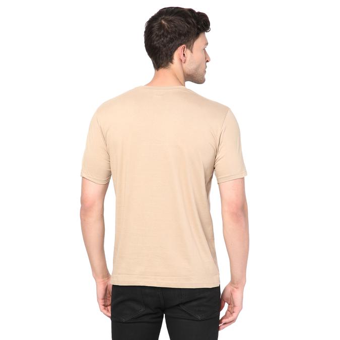 R&B Men Beige T-Shirt image number 2