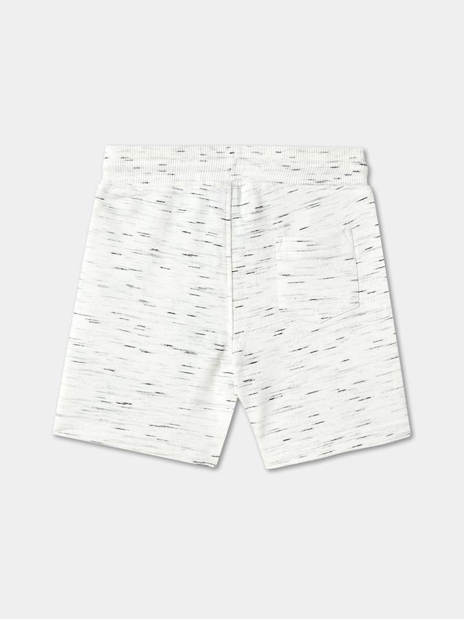 Boys Cotton Relaxed Fit Drawstring Waist Clean Hem Shorts