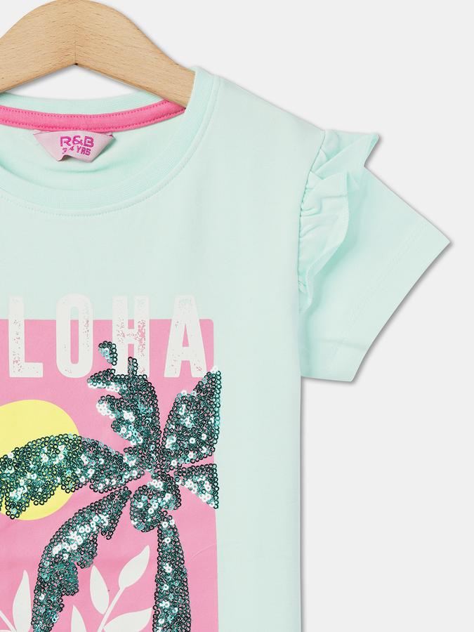 R&B Girls Green Tops image number 2