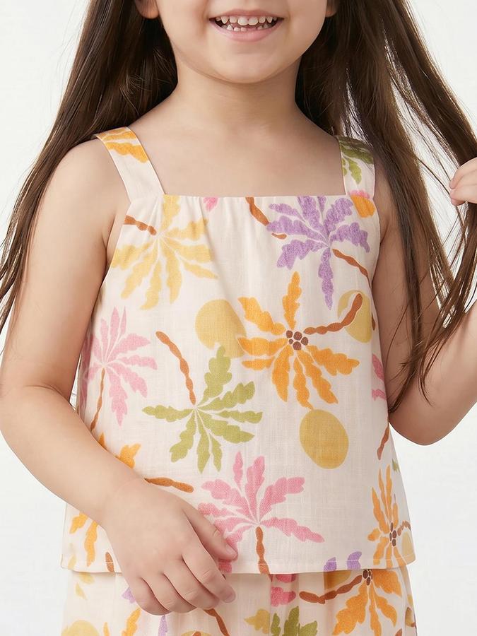 R&B White Pure Cotton Girl Clothing Set