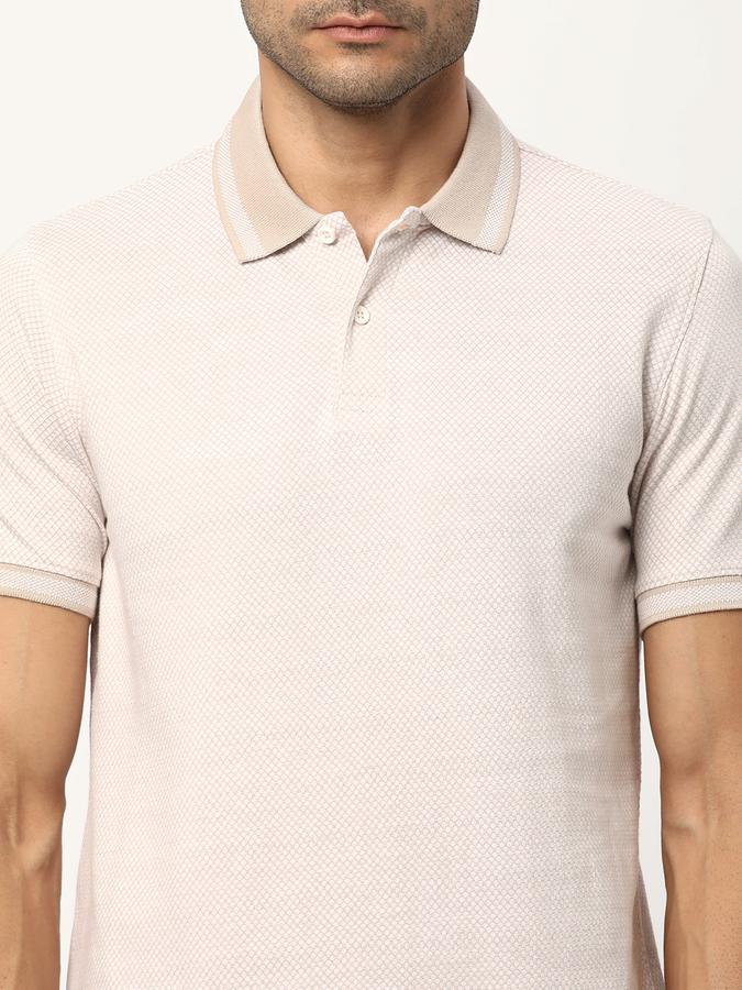 Men Regular Fit Polo T-Shirt image number 3