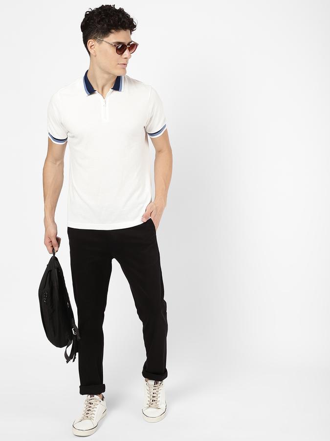 R&B Black Men Casual Trousers image number 1