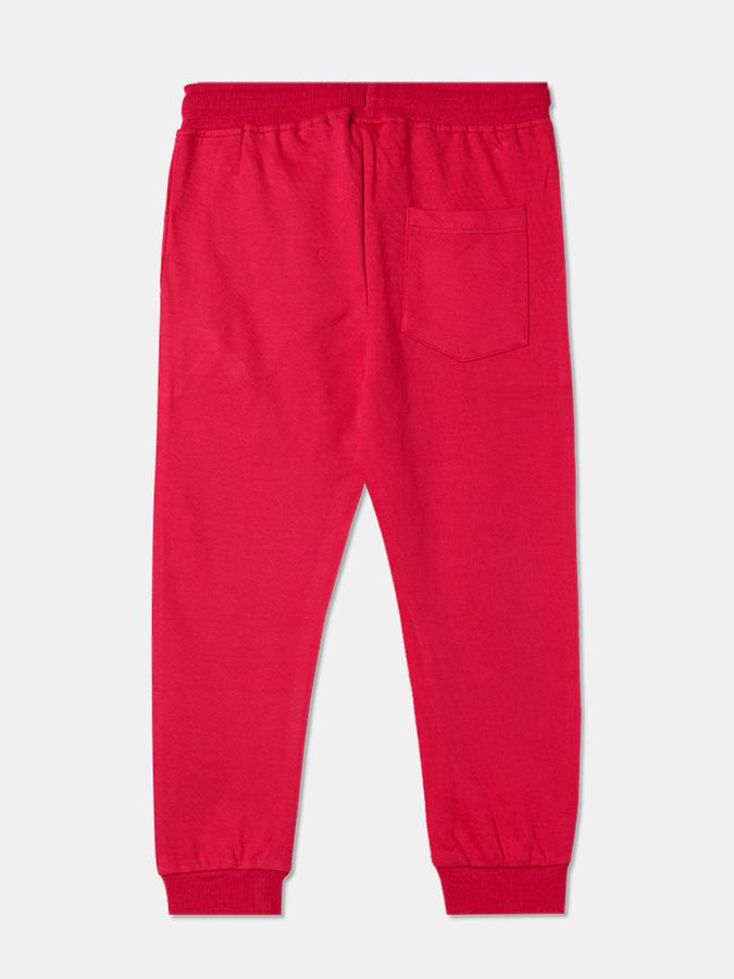 R&B Boys Red Track Pants & Joggers image number 1