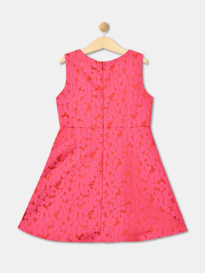 R&B Girl's Jacquard Partywear Dress image number 1