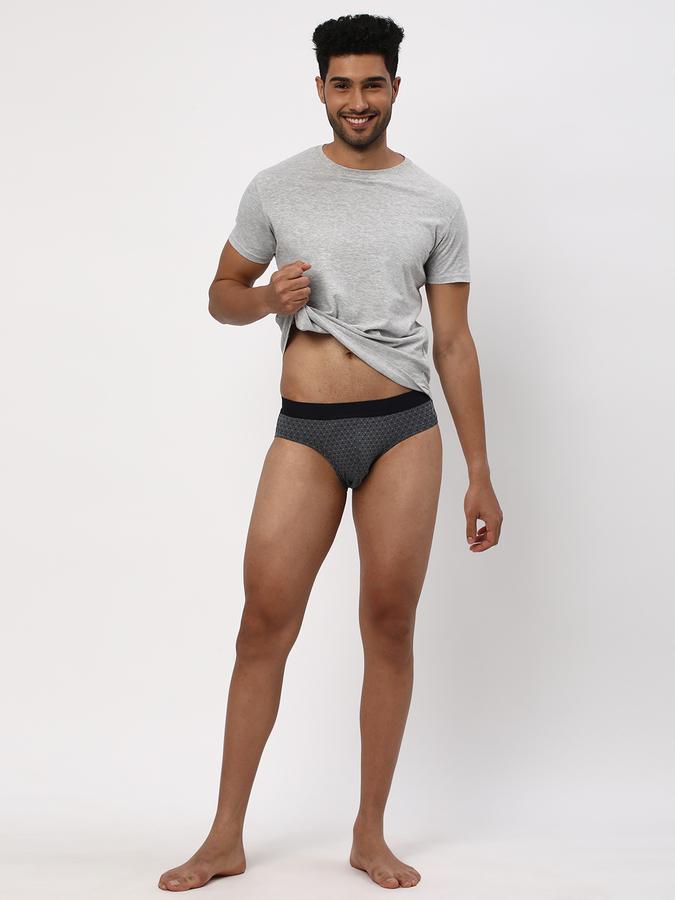 Pack of 2 Men Printed Briefs image number 3