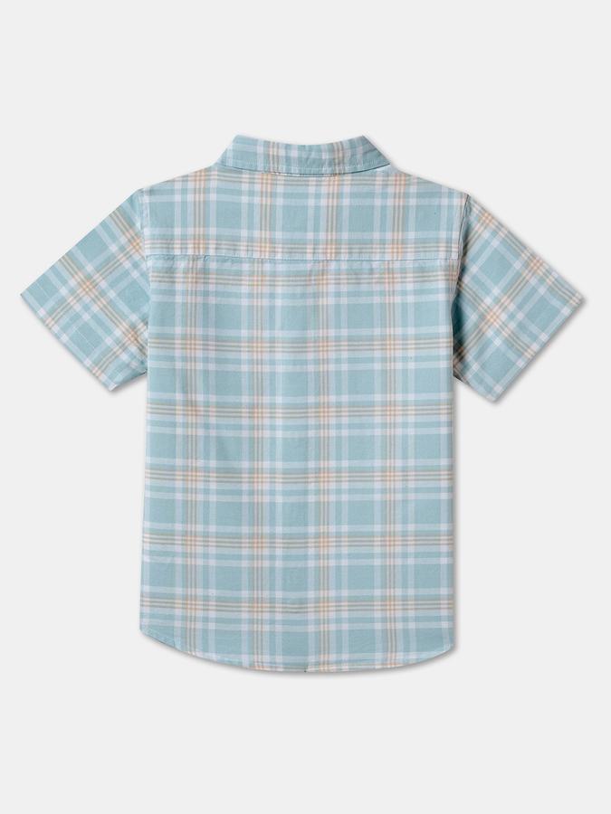 Boys Checkered Casual Shirt image number 1