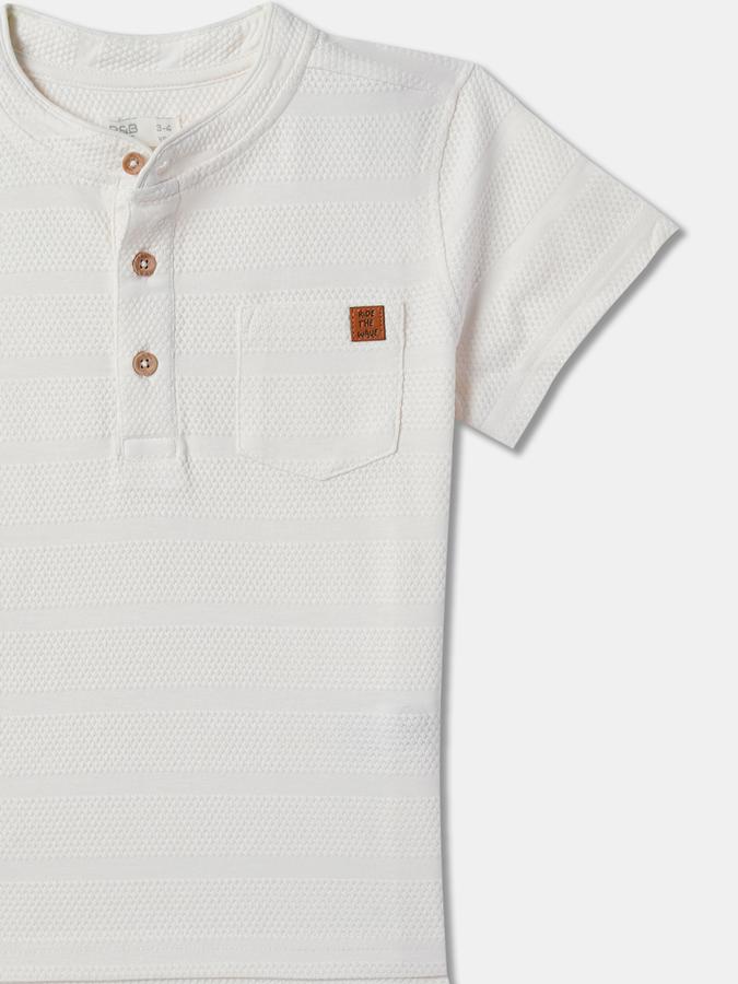 Henley T-Shirt with Patch Pocket image number 2