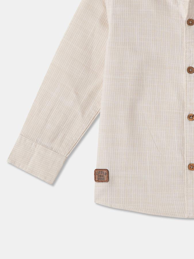 R&B Baby Boys Solid Casual Shirt  image number 3