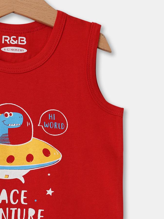 R&B Boy's Graphic Tank Top image number 2