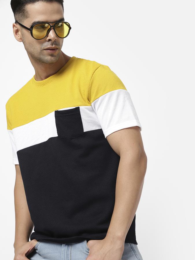R&B Yellow Men T-Shirts