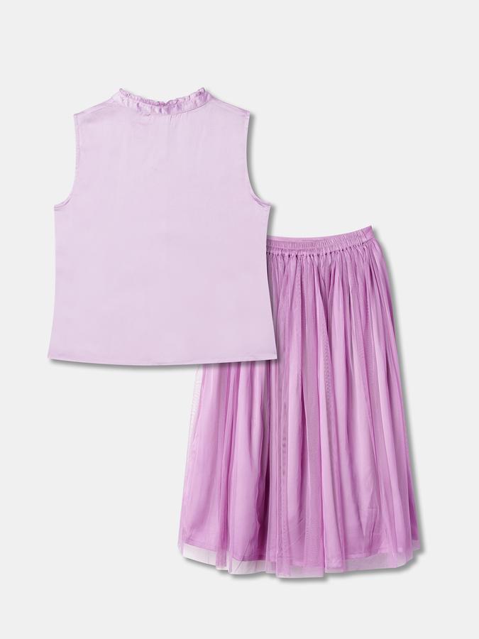 Women Embroidered Skirt-Suit Set image number 1