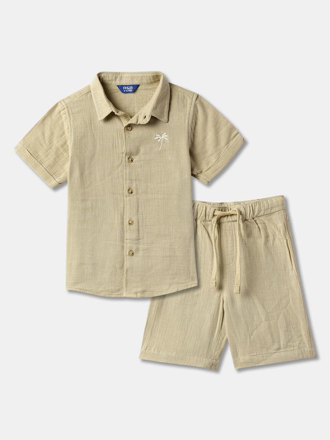 R&B Boys Solid Fashion Set