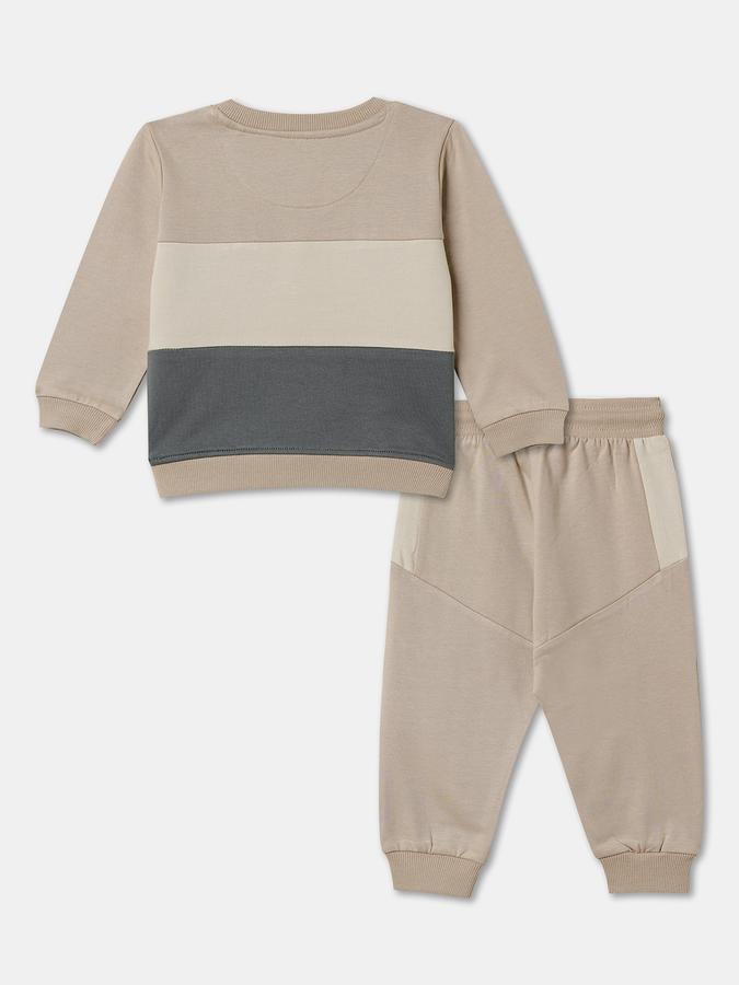Baby Boys Casual T-shirt Track Pants image number 1