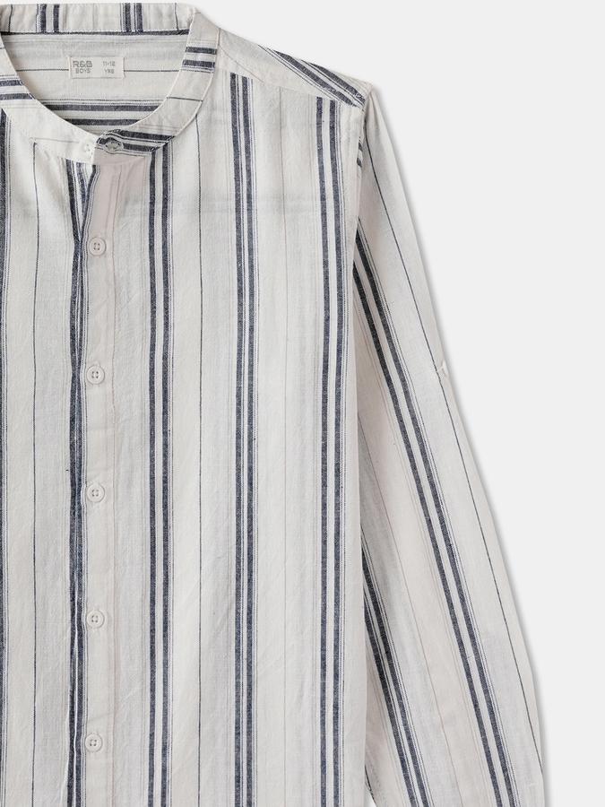 Boys Striped Casual Shirt image number 2