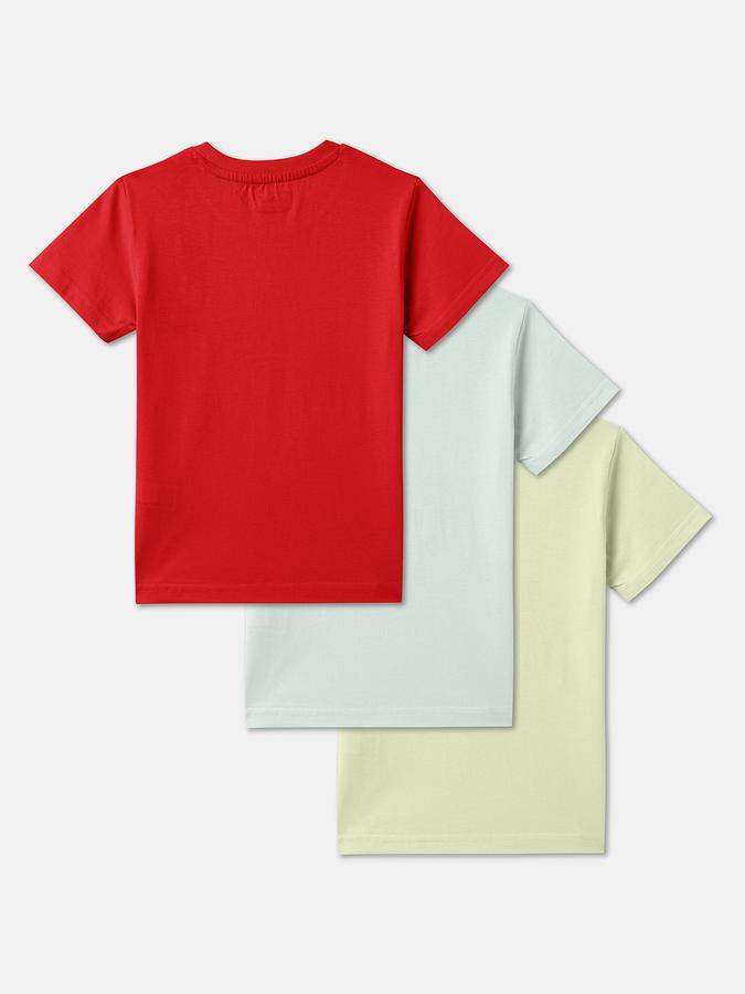 Boys Regular Fit Short Sleeve Crew Neck T-Shirt