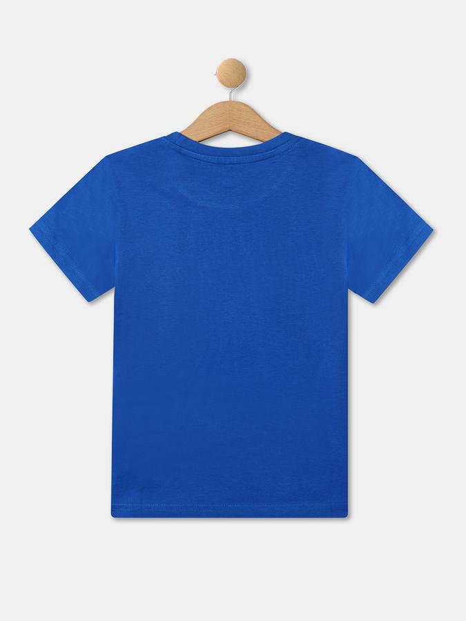 Boys Relaxed Fit Round-Neck T-Shirt image number 1