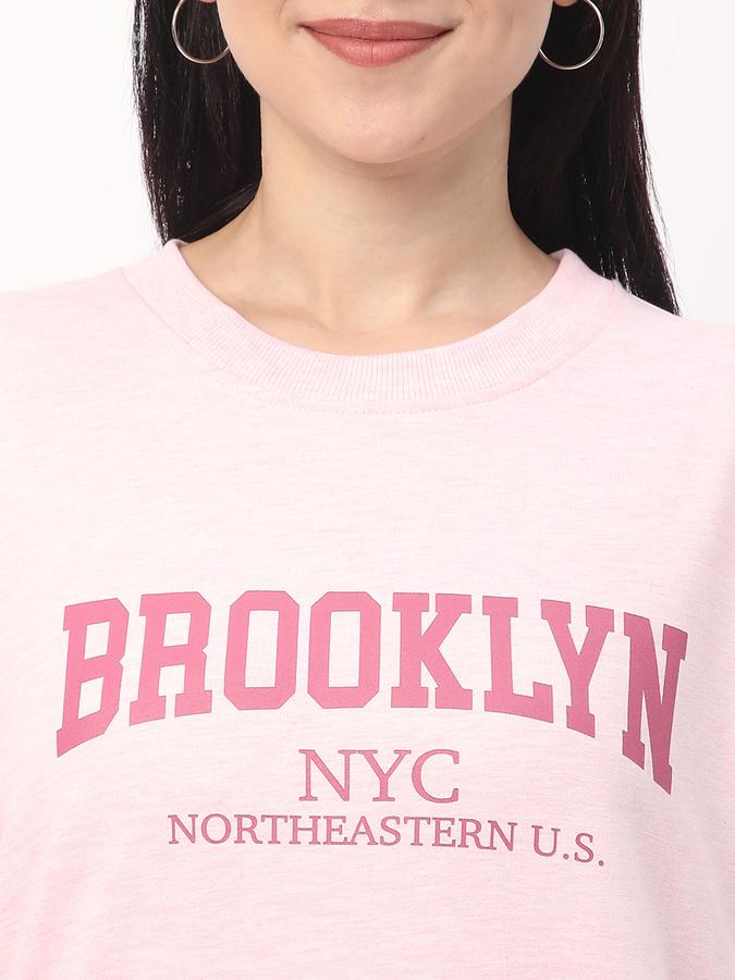 Full Sleeve Graphic Print Women Sweatshirt image number 3