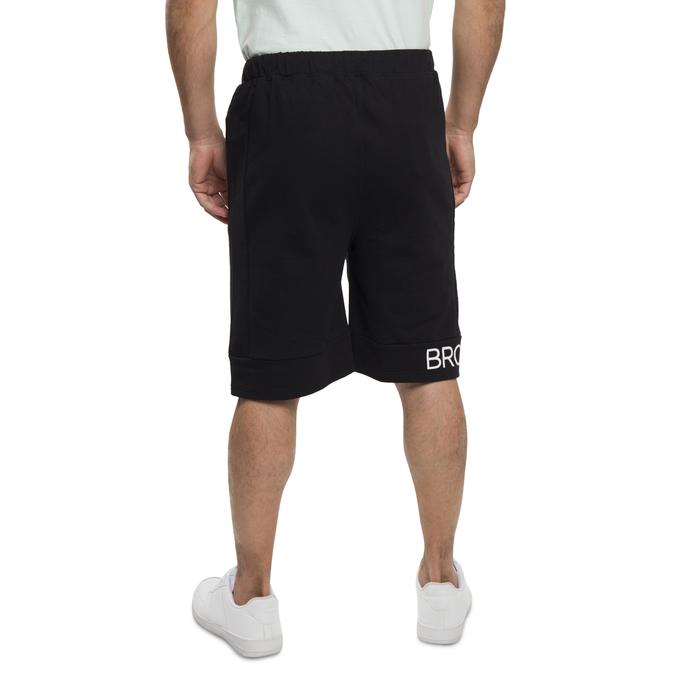R&B Regular Fit Black Shorts image number 3