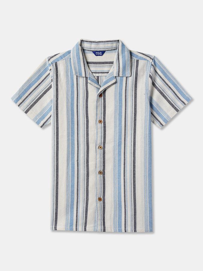 Boys Striped Casual Shirt