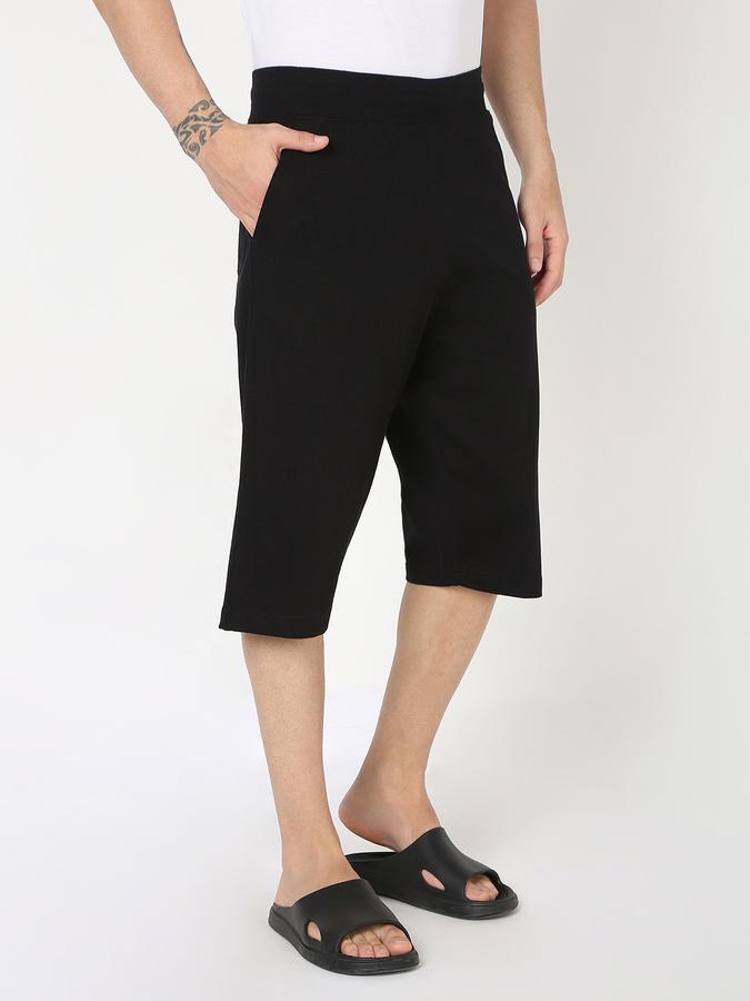 Boys Cotton Regular Fit Drawstring Waist Clean Hem Shorts