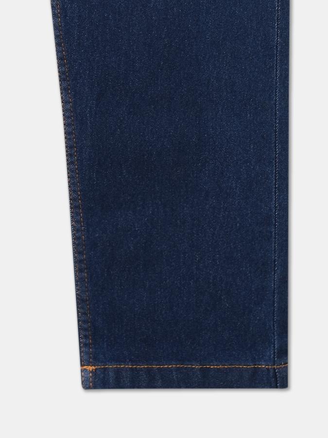 Boys Polycotton Relaxed Fit Mid Rise Clean Hem Jeans