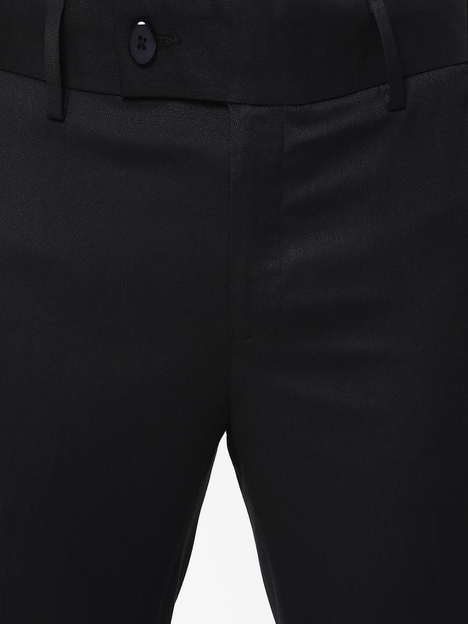R&B Men Blue Casual Trousers image number 3