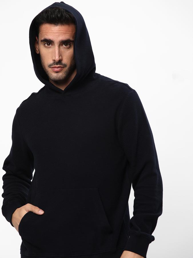 R&B Men Brown Sweatshirts & Hoodies