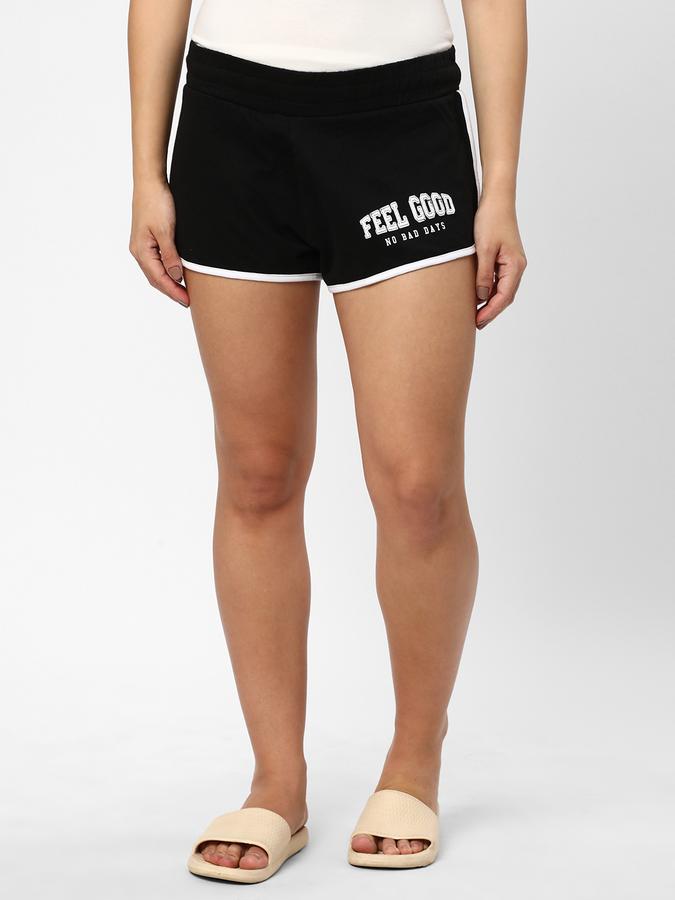R&B Women Black Shorts