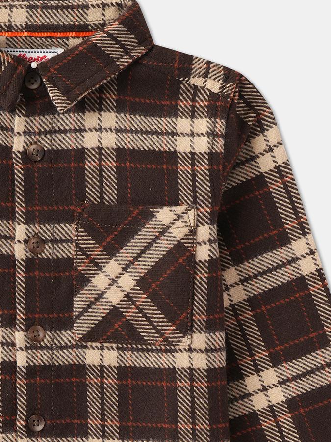 Boys Checkered Casual Shirt image number 2