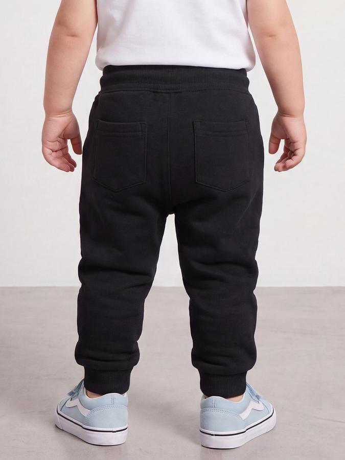 R&B Boys Navy Blue Graphic Print Elasticated waist Jogger Pant 
