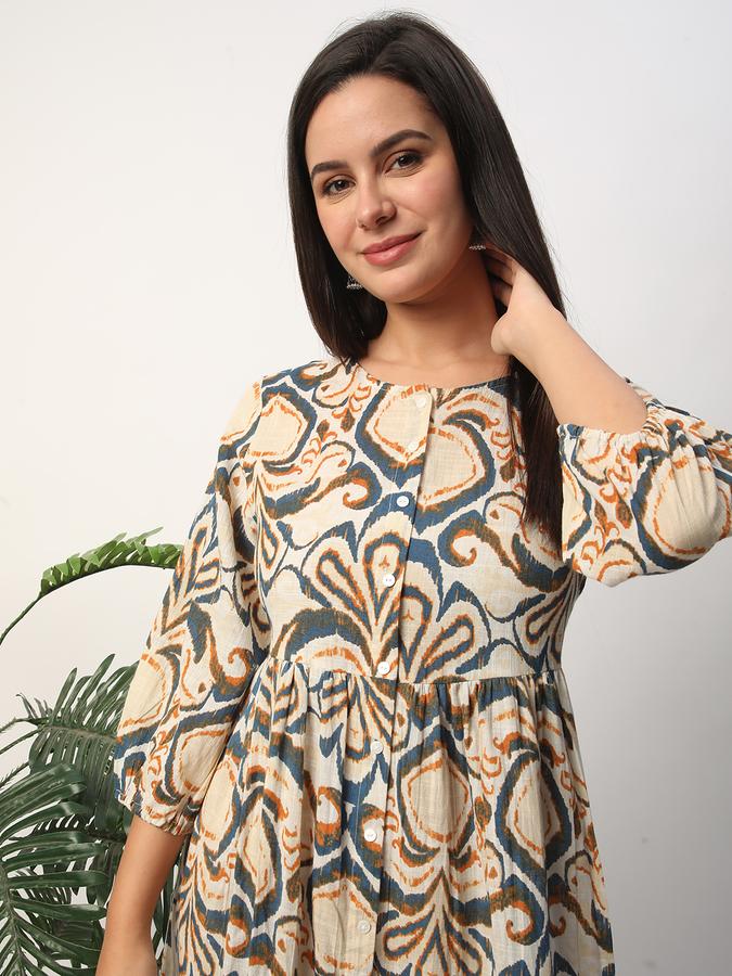 Women Ethnic Printed Kurtas image number 0