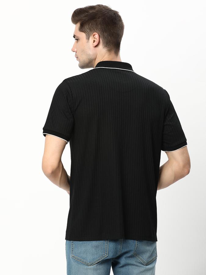 R&B Men's Fashion Polo With Zipper image number 2
