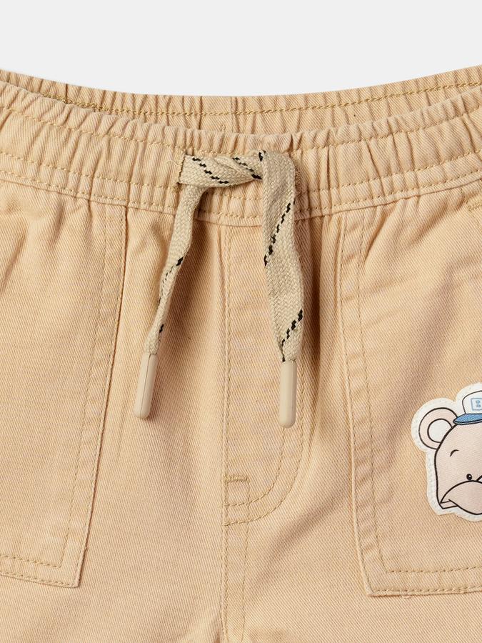 Boys Regular Fit Shorts with Drawstrings image number 3