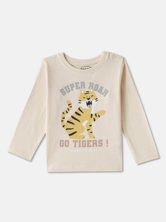 R&B BOYS PRINTED REGULAR GRAPHIC TEE