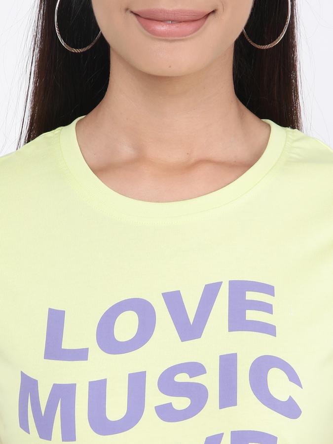 R&B Women Yellow Tshirts image number 3