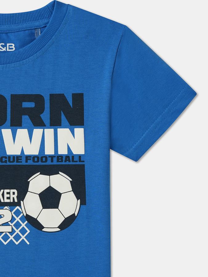 Boys Printed Pure Cotton Regular T Shirt image number 2