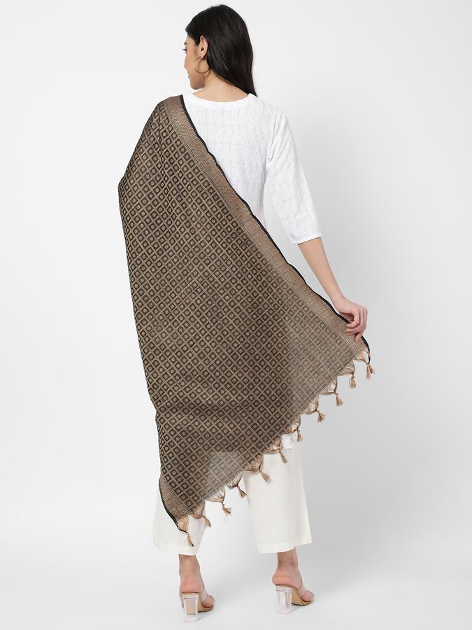 R&B Women Black Dupattas image number 2