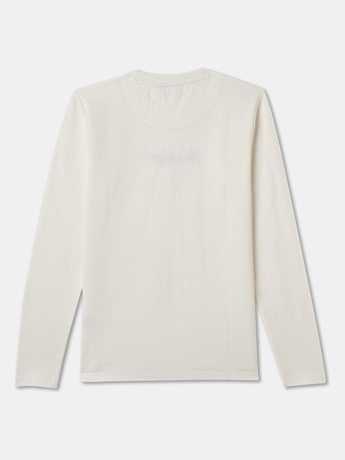 Boys Solid Pure Cotton Regular T Shirt image number 1