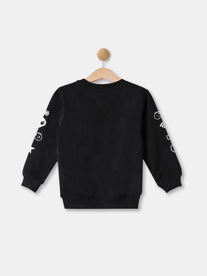 R&B Boys Black Sweatshirts & Hoodies image number 1
