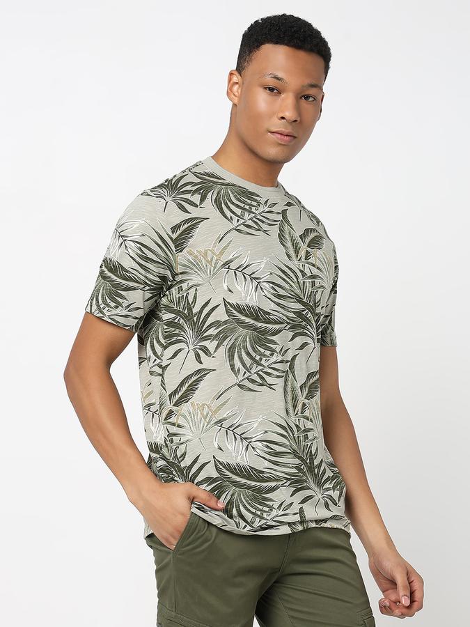 Men T-Shirt with Round Neck data-index=