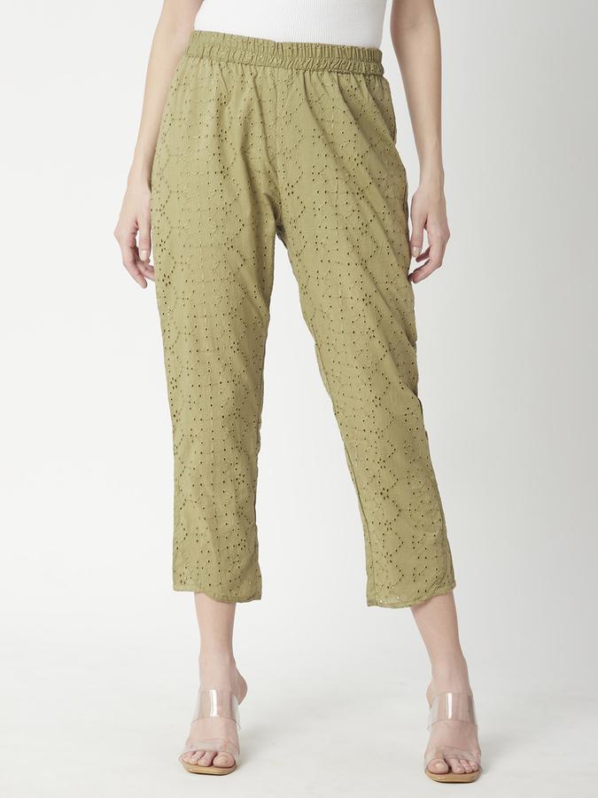 R&B Women's Green Trousers