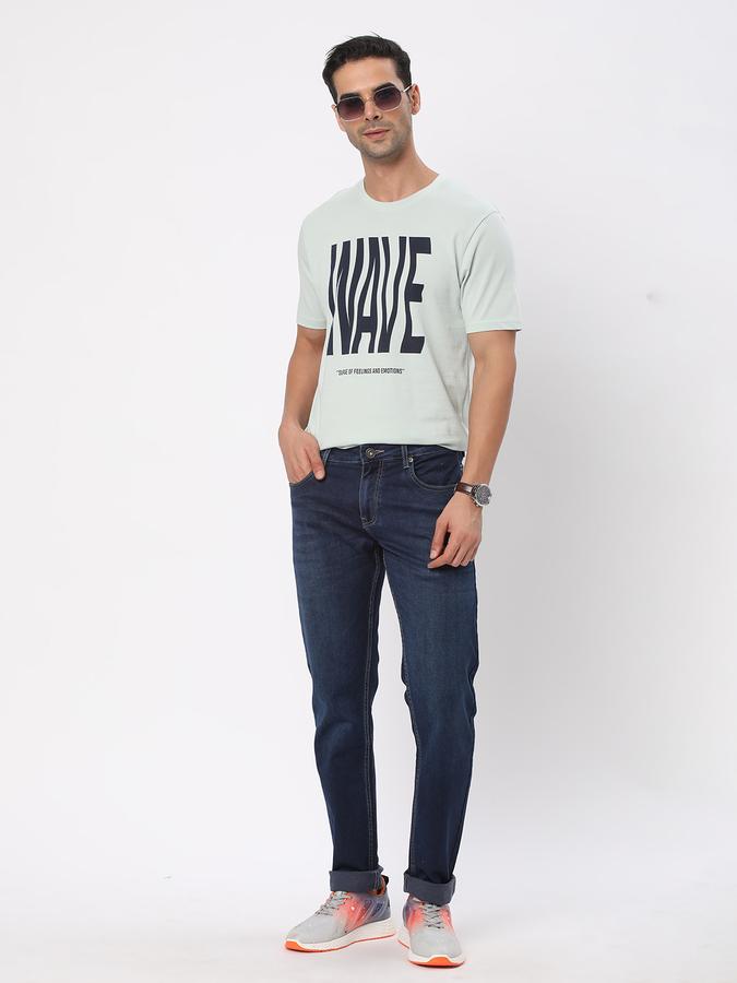 R&B Men's Fashion Slim Fit Jeans image number 1