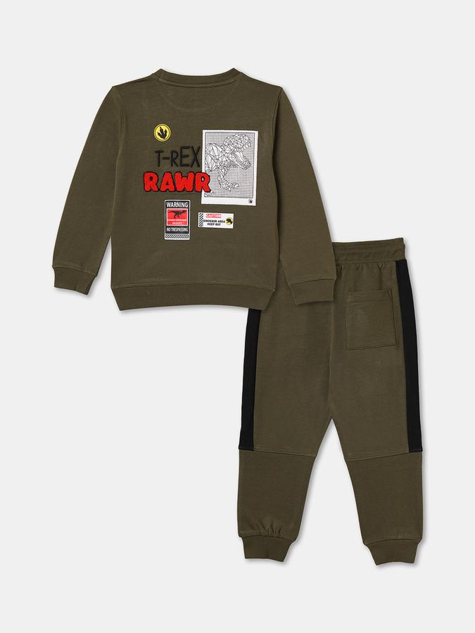 Boys Casual Sweatshirt Track Pants  image number 1