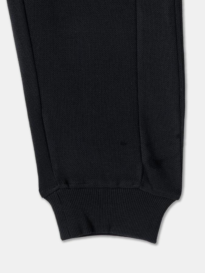 Boys Cotton Regular Fit Drawstring Waist Solid Joggers