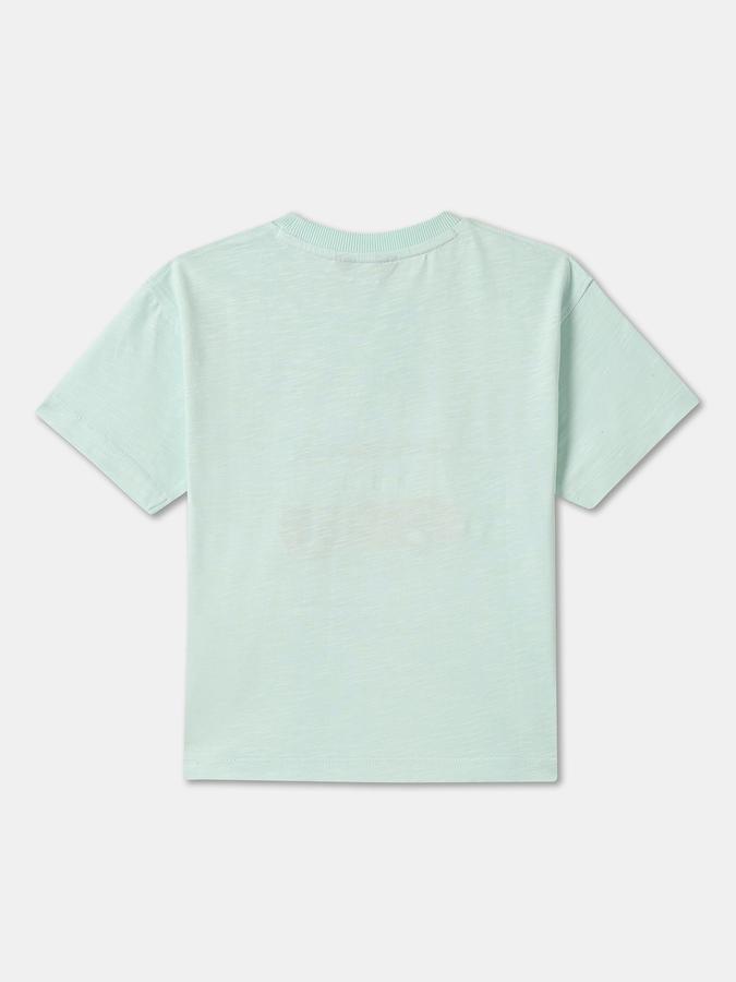 Boys Printed Pure Cotton Regular T Shirt image number 1