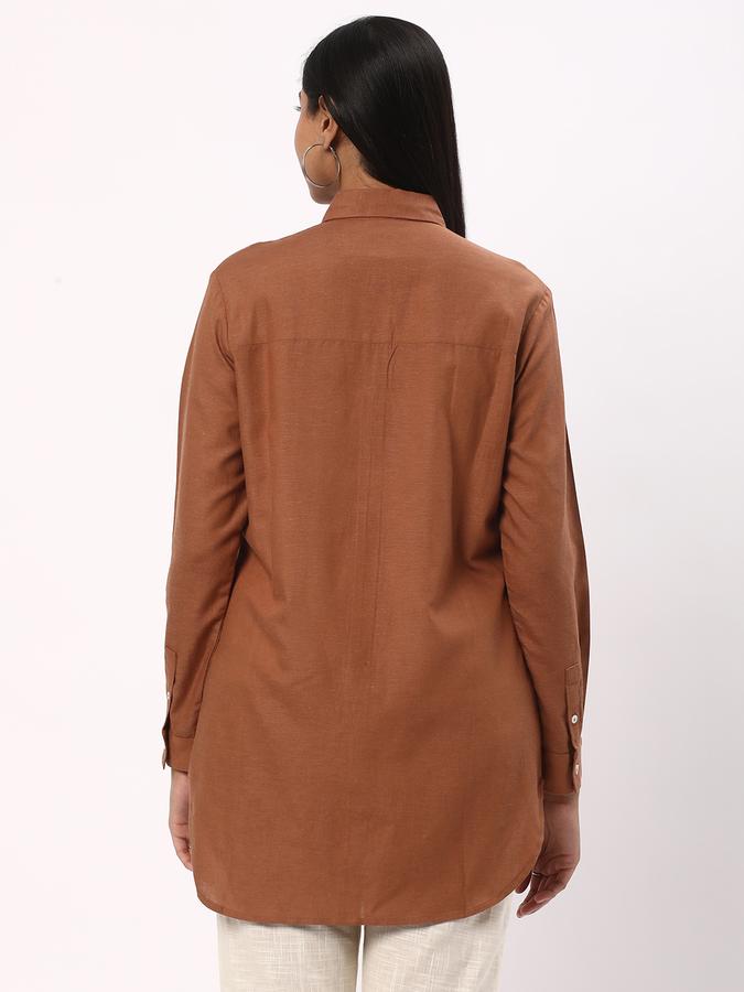 Women Spread Collar Tunic image number 2